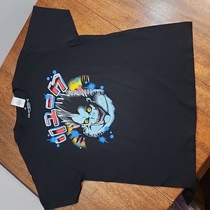 Death note graphic tee men's xl black